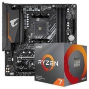 GIGABYTE 技嘉 B550M AORUS ELITE 主板 AMD 锐龙 Ryzen 7 3700X CPU处理器 板U套装