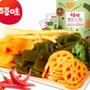 百亿补贴！百草味 鲜蔬麻辣味零食大礼包510gx2
