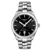 20点：TISSOT 天梭 PR100系列 长动能 钢带 机械男表 T1014071105100