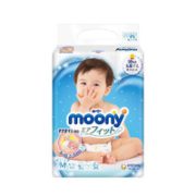 吸量大！moony 畅透系列 婴儿纸尿裤 M64片