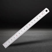 deli 得力 钢直尺15cm 1把