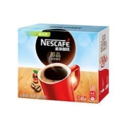 雀巢（Nestle）醇品速溶黑咖啡 无蔗糖盒装（48包*1.8克） *4件 + TATAWA 曲奇饼 120g/袋
