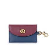 COACH 蔻驰 79232 GB4EJ9 女士迷你红蓝拼色皮质手拿包