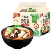 限地区！ 康师傅 爱吃素 什锦菌菇方便面5包