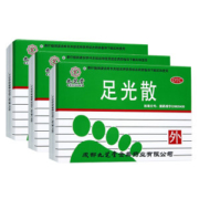 九芝堂 足光散 40g*3袋*3盒 专治脚臭脚痒