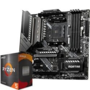 MSI 微星 MAG B550M MORTAR迫击炮 主板 +AMD 锐龙5 5600X 处理器 板U套装