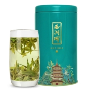 京东PLUS会员：西湖牌 茶叶绿茶 雨前浓香龙井茶 罐装春茶50g