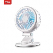 TCL-TFZ--U1 迷你床上桌面静音小电风扇 充电款