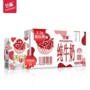 Lacheer 兰雀 高钙纯牛奶 200ml*24盒*2件