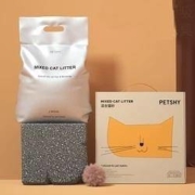 petshy 天然豆腐猫砂混合型 原味6L