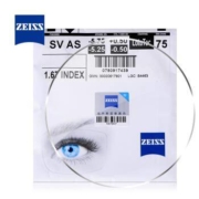 ZEISS 蔡司 A系列莲花膜 1.67折射率 镜片*2片