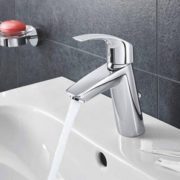 Grohe 高仪 Eurosmart欧瑞斯玛系列 单孔面盆水龙头（带牵引杆） 到手￥461.34