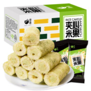 零趣 夹心米果饼干 海苔味 整箱280g 约45根