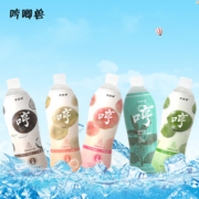 哼唧兽 苏打气泡水多口味480mL3瓶
