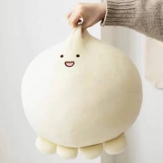 如沁 白色章鱼团子 迷你款