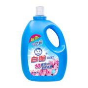88VIP、低泡易漂！ Baimao 白猫 除菌除螨洗衣液 3kg