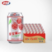 宏宝莱 荔枝汽水 330ml*12罐