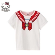 Hello Kitty 凯蒂猫 10027923567713 女童圆领短袖T恤 *3件