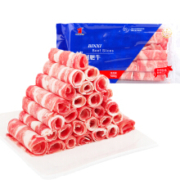 18点开始：宾西 精制肥牛肉卷/肉片 500g *3件