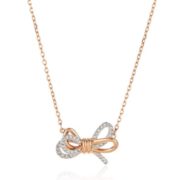 国内¥1090！Swarovski 施华洛世奇 Lifelong Bow 蝴蝶结吊坠项链 5440636 到手￥475.82