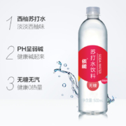 0糖0脂0卡路里：500mlx24瓶x2箱 依能 西柚味弱碱性苏打水