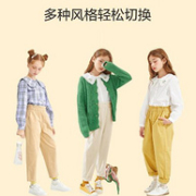 巴拉巴拉 2021款 女童中大童甜美花苞裤