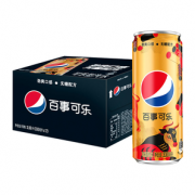 百事可乐 无糖原味2021年CNY限量乐牛罐 330ml*12罐 19.9元