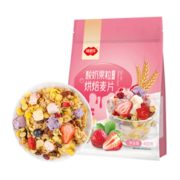 88VIP、活菌酸奶 ！福事多 草莓酸奶果粒烘培燕麦片 400g