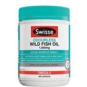 Swisse 无腥味深海鱼油软胶囊 1000mg*400粒