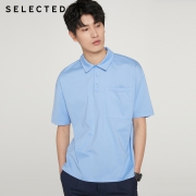 SELECTED 思莱德 S|420206559 男士POLO衫