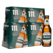 西甲官方赞助商 mahou 马傲 五星啤酒 经典拉格啤酒 250mlx24瓶