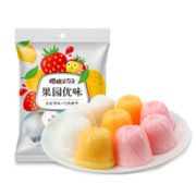 PLUS会员！樱桃小丸子 樱桃小丸子 含乳果冻布丁 250g*2袋