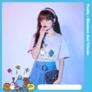 Puella 甜心怪兽联名款 2A11368XXIP612 女士T恤