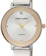 Anne Klein 安妮·克莱因 AK/3567SVTT女士镶钻手镯式手表  含税到手￥173.81