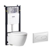 KOHLER 科勒 25255 壁挂式马桶（马桶 隐藏式水箱 面板）300mm