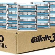 Gillette 吉列 3 手动刮胡刀刀头20件装 到手￥215.48