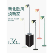 创享 ML-919 客厅落地灯 北欧白 3w