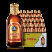 青岛啤酒 中高端款 金质小瓶 296ml*24瓶