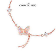 CHOW TAI SENG 周大生 S925 女士手链