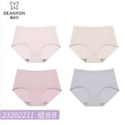 3A级抑菌！Deanfun 蝶安芬 23202211 女士内裤 4条装