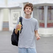 Semir 森马 19B039001200 男士假两件短袖T恤