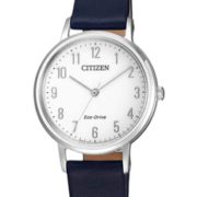 prime会员！Citizen西铁城 EM0571-16A 光动能女表   到手493.47元