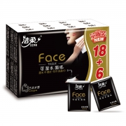 C&S 洁柔 face系列 手帕纸 4层*6片*24包