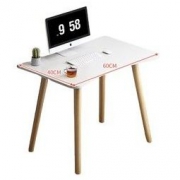 小楼之月 写字桌 60cm*40cm*72cm 暖白色 单桌