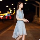 Lee Cooper LCDL214-F04 女士荷叶袖连衣裙