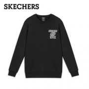 SKECHERS 斯凯奇 L120M030 情侣款运动卫衣