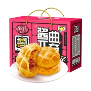聚划算百亿补贴:好吃点 饼干酱π曲奇蔓越莓味84g*6包