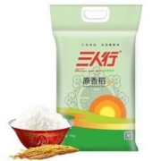 京东PLUS会员：三人行 东北珍珠大米 延寿原香稻大米 5kg