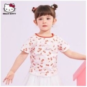 bb.park 贝贝帕克 hello kitty 女童短袖T恤