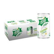雪碧 Sprite 无糖零卡 雪碧纤维+ 柠檬味 汽水 碳酸饮料 200ml*12瓶